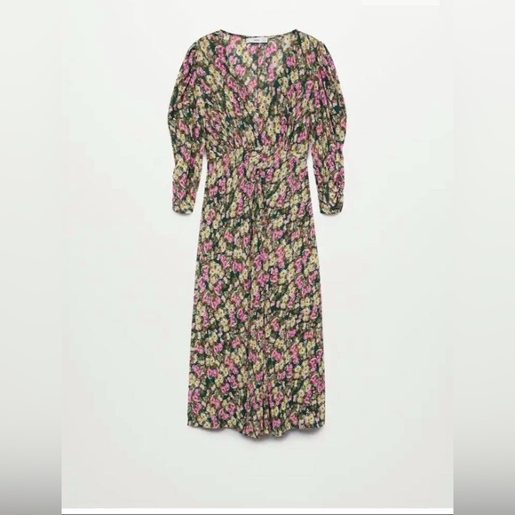 Mango Floral Midi Dress - Picture 2 of 11